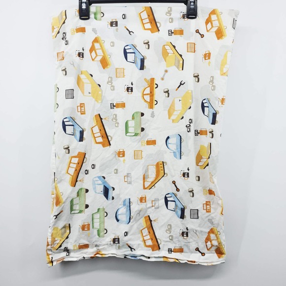 Pottery Barn Kids Other - Pottery Barn Kids Auto Mechanic Transportation Twin Sheet Set